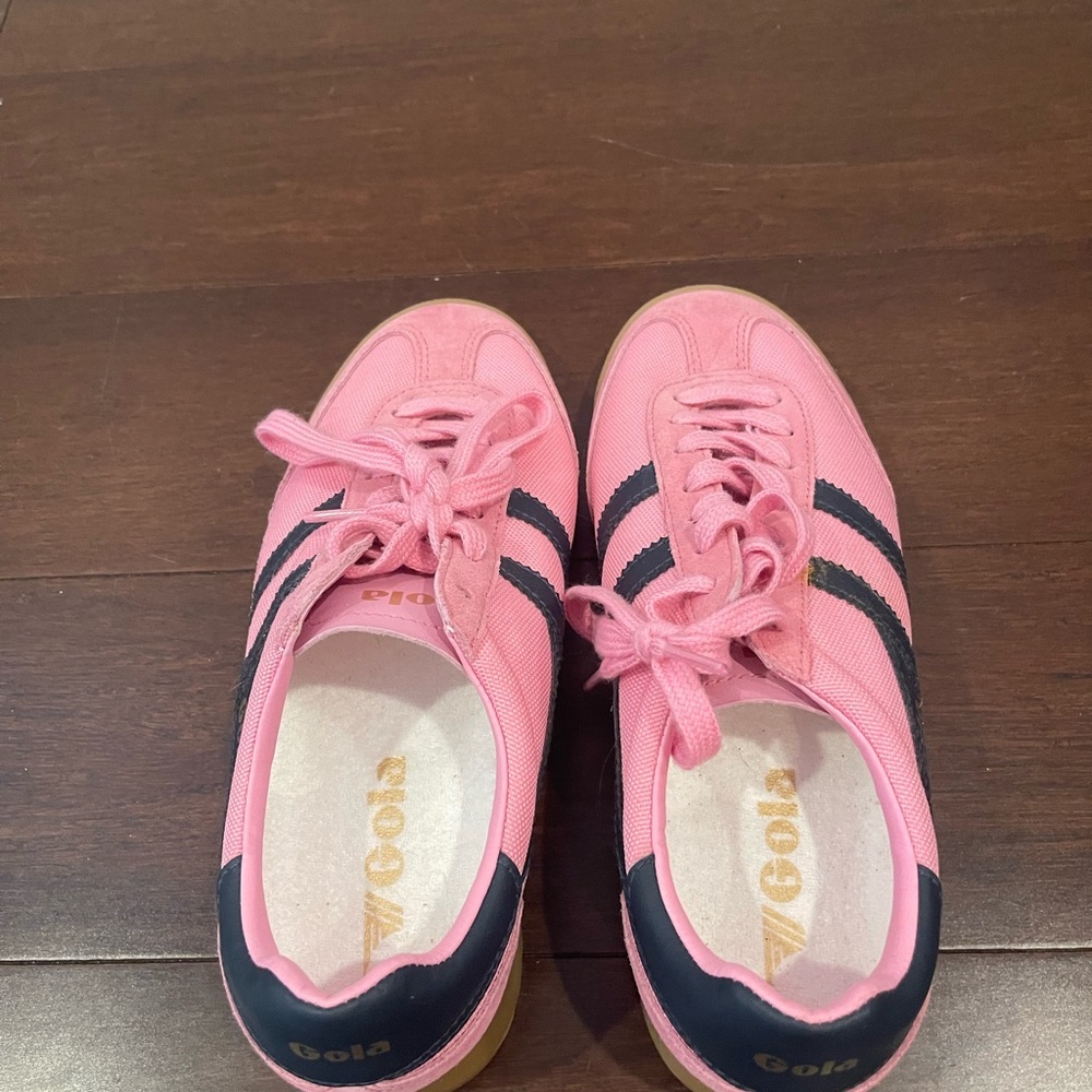 nwot nwob gola tornado Women's Pink/navy blue Sneakers 7 - Picture 7 of 12